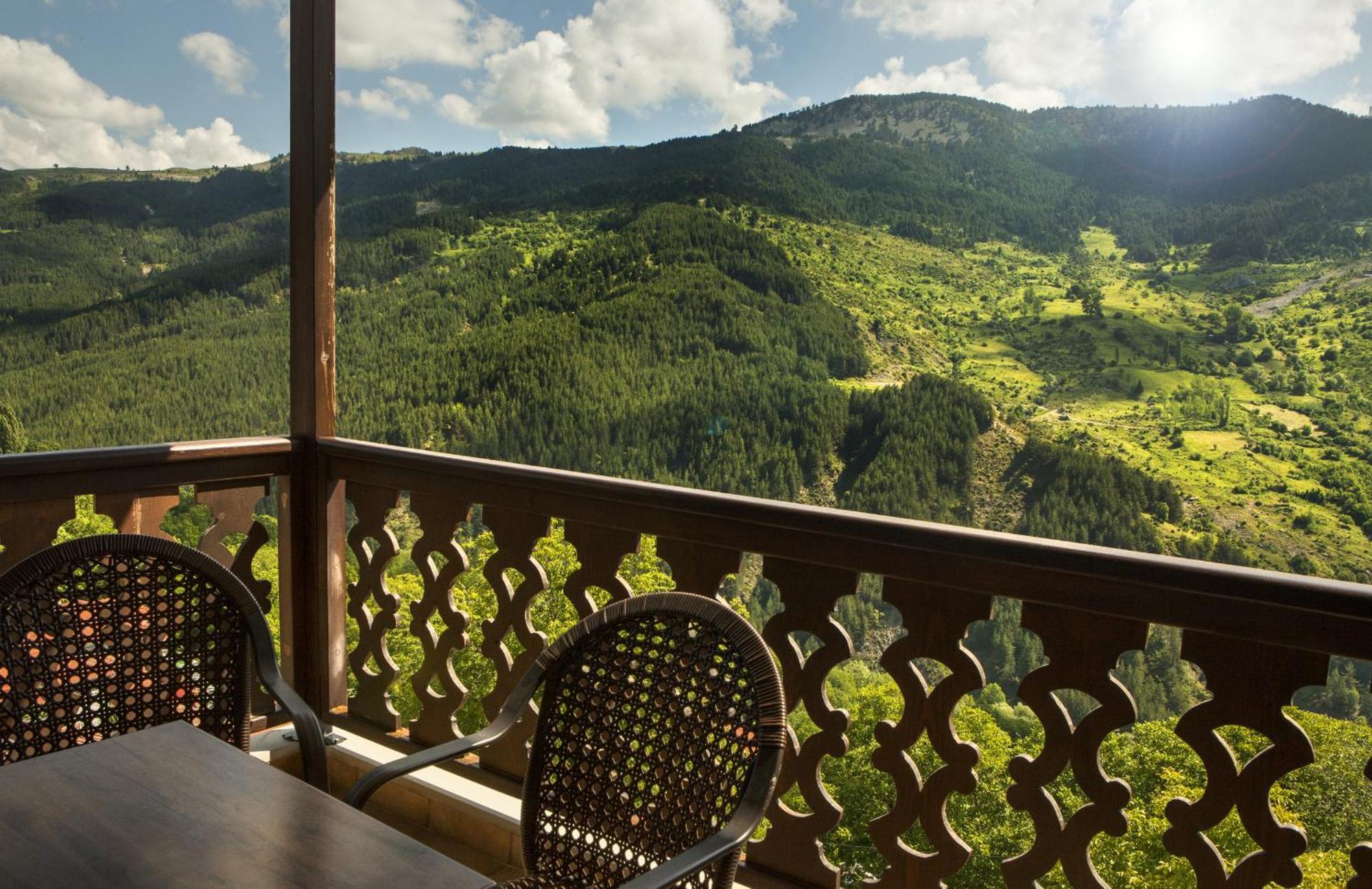 Aroma Dryos Spa & Eco Hotel Мецовон Экстерьер фото