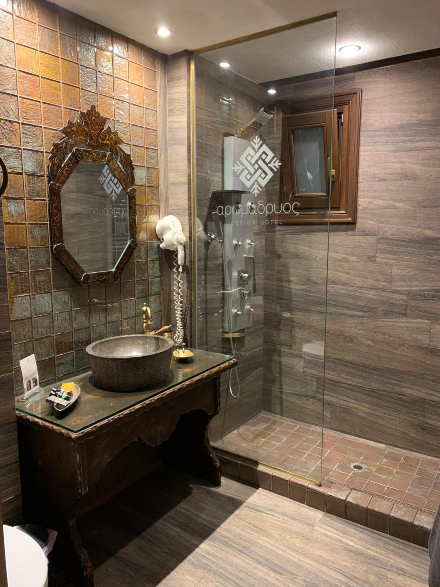 Aroma Dryos Spa & Eco Hotel Мецовон Экстерьер фото
