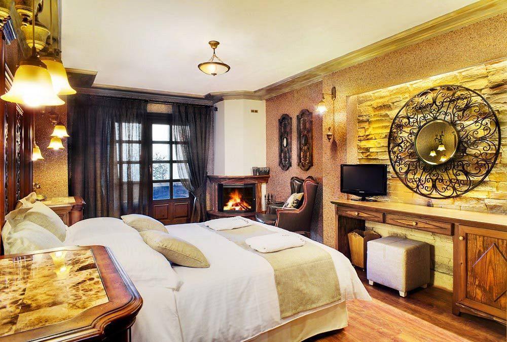 Aroma Dryos Spa & Eco Hotel Мецовон Экстерьер фото
