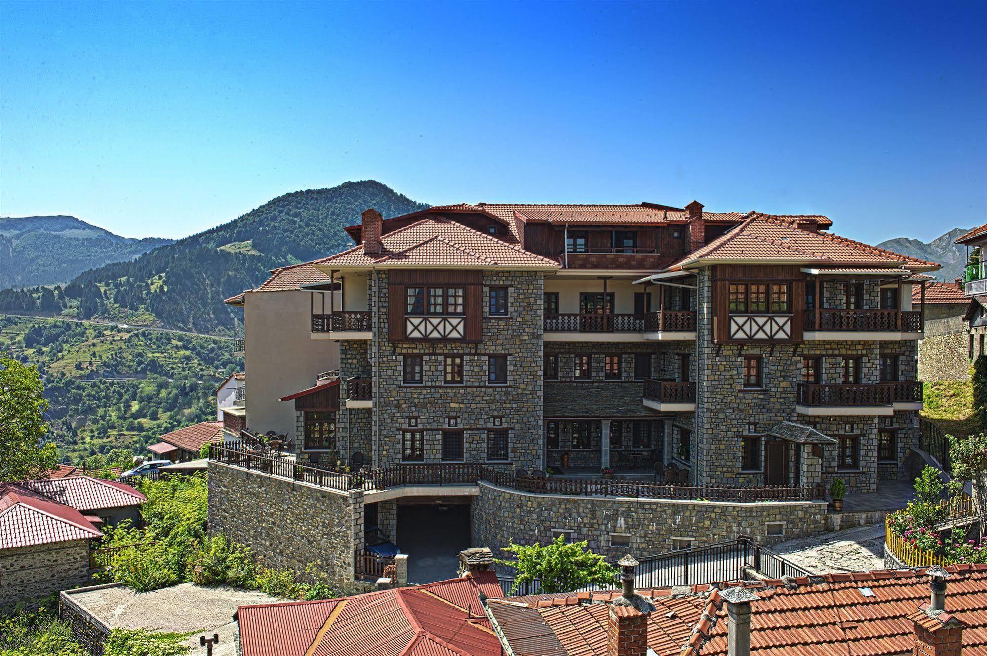 Aroma Dryos Spa & Eco Hotel Мецовон Экстерьер фото