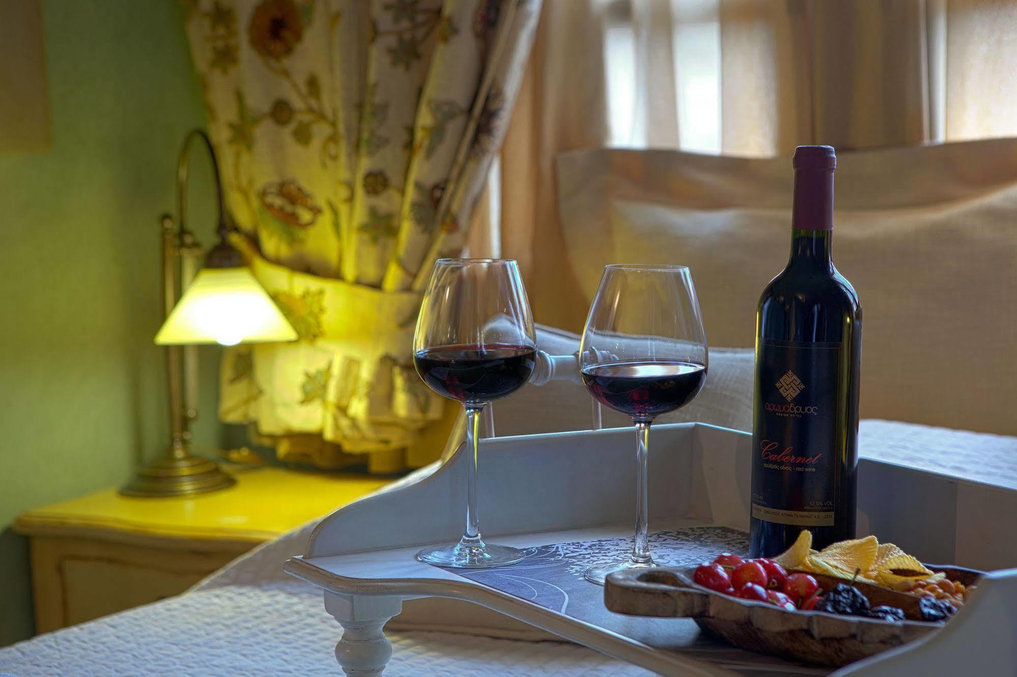 Aroma Dryos Spa & Eco Hotel Мецовон Экстерьер фото